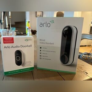 Brand new Arlo wired video & audio doorbell